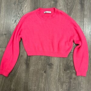 Zara Soft Crop Sweater